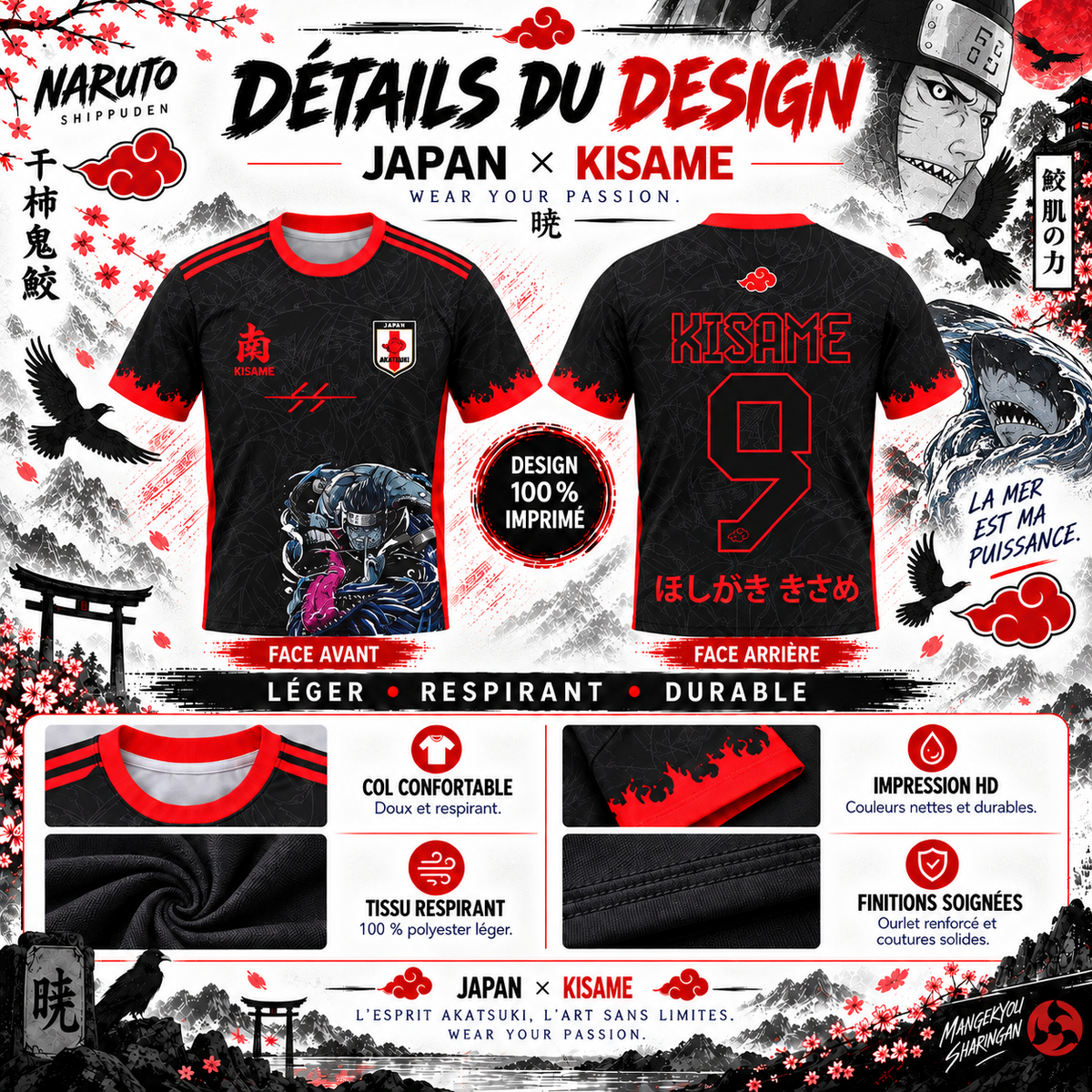 🥷 Kisame – Japan Edition 🇯🇵