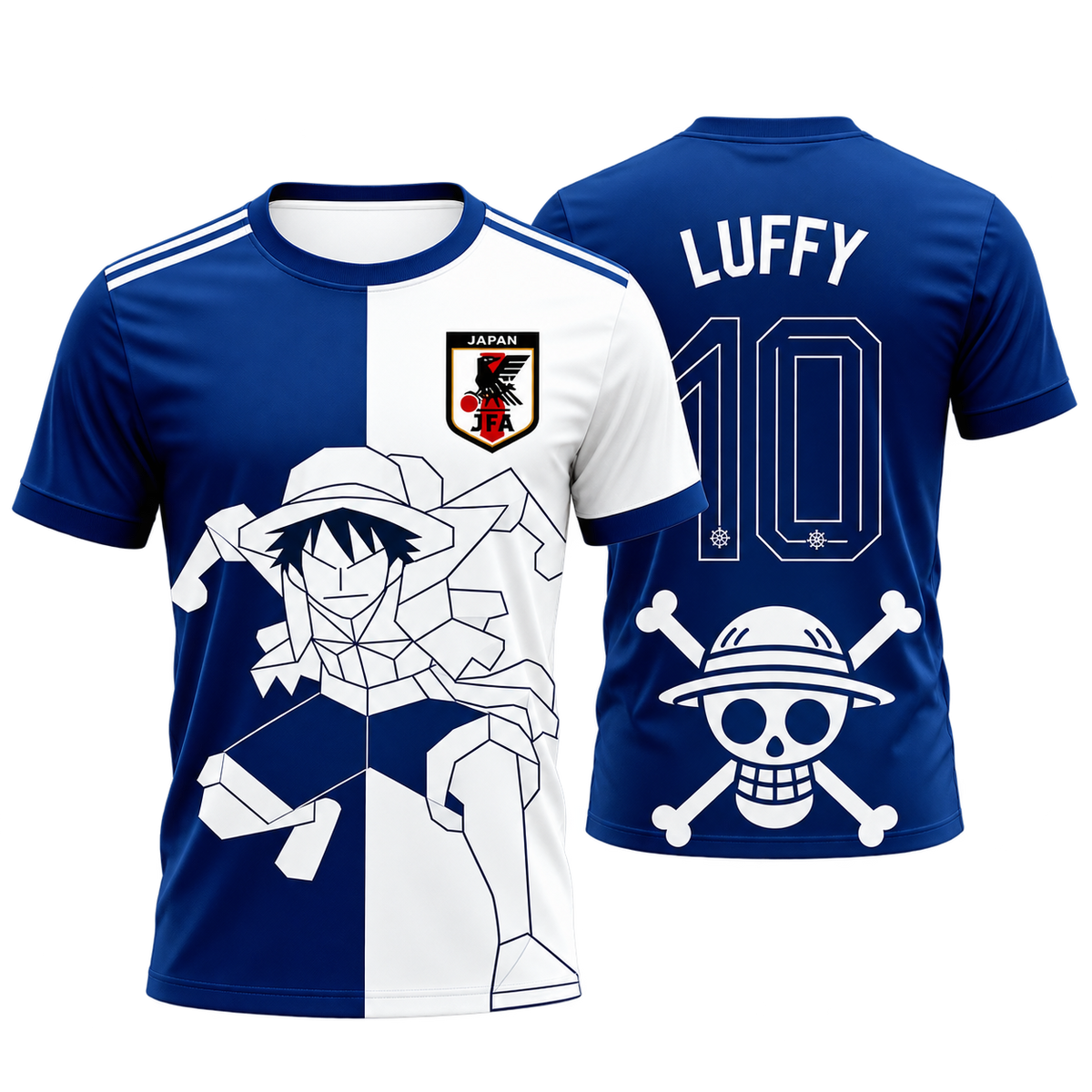 🏴‍☠️ Luffy Bicolore – Japan Edition 🇯🇵