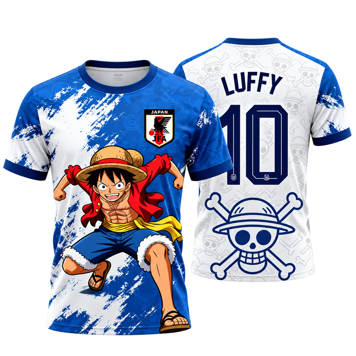 🏴‍☠️ Luffy Bleu – Japan Edition 🇯🇵