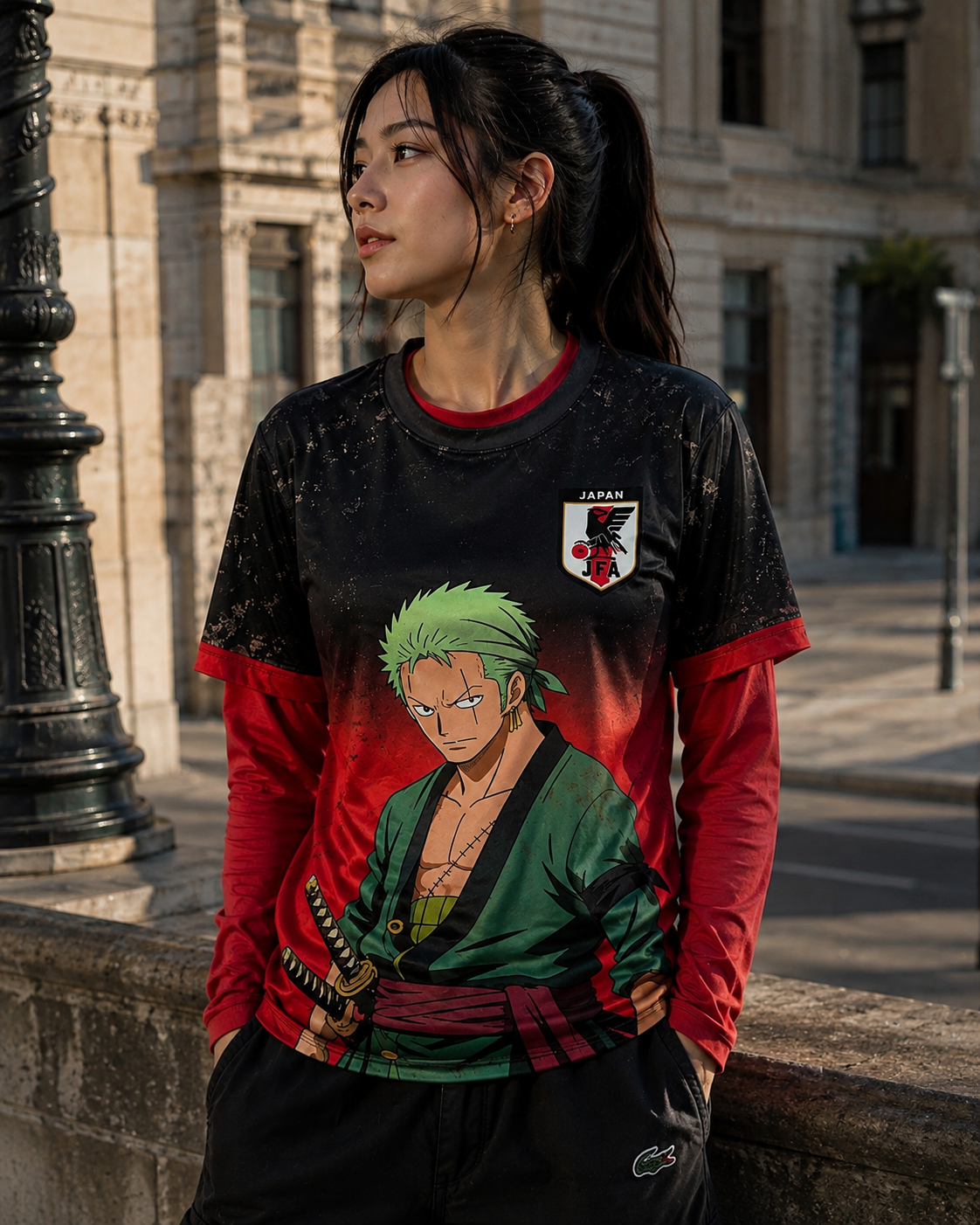🏴‍☠️ Zoro rouge – Japan Edition 🇯🇵