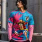 🏴‍☠️ Luffy Bleu Rose – Japan Edition 🇯🇵