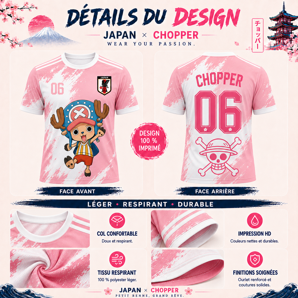 🏴‍☠️ Chopper Rose – Japan Edition 🇯🇵