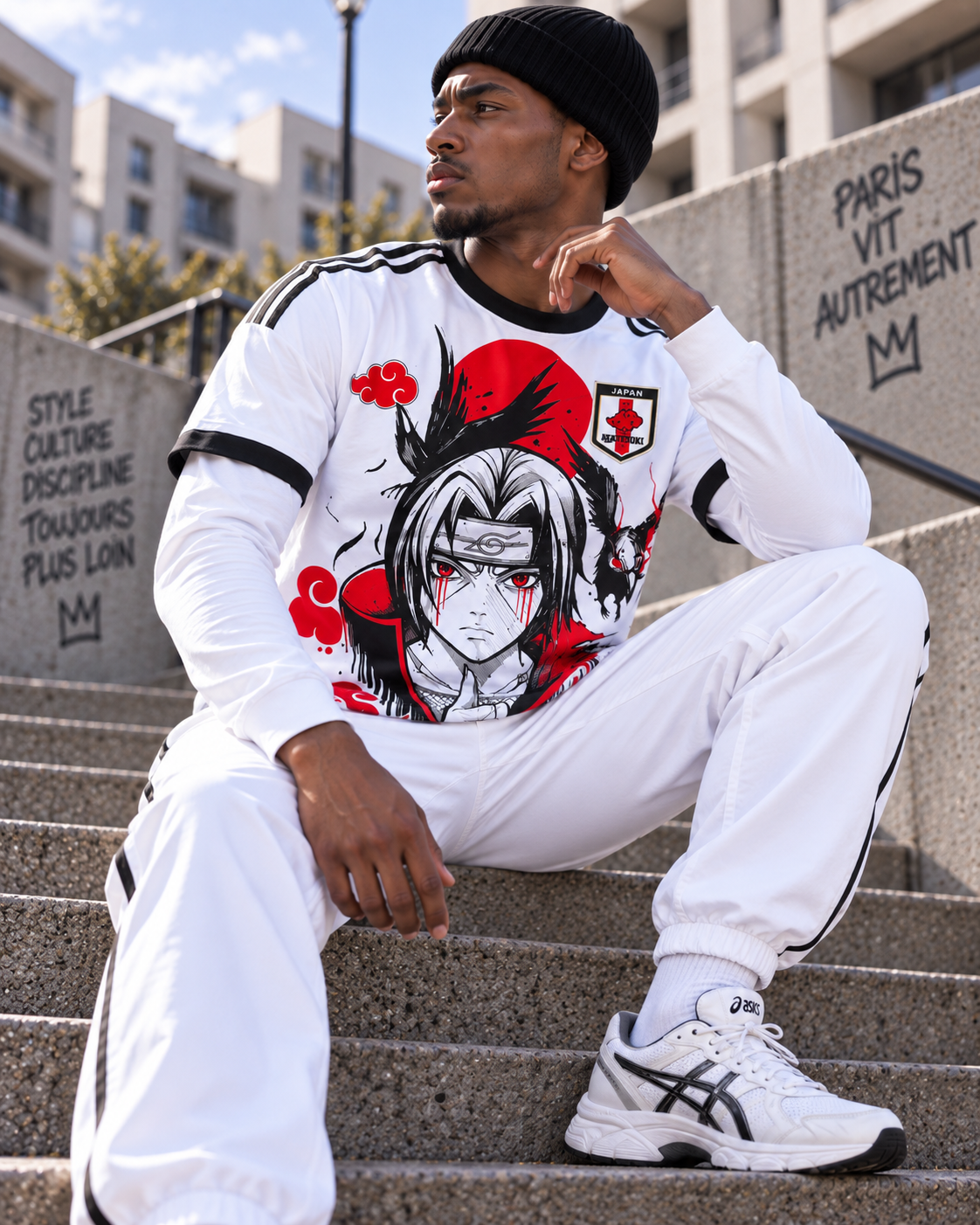 👁️ Itachi Sharingan – Japan Edition 🇯🇵