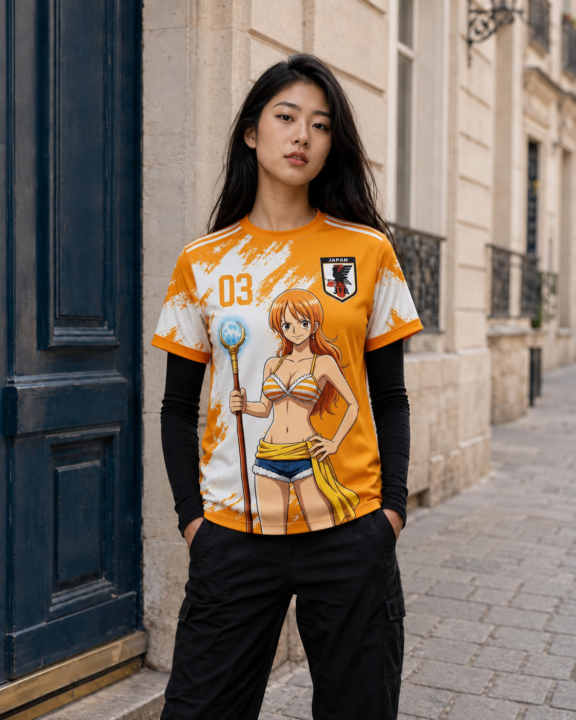 🏴‍☠️ Nami Orange – Japan Edition 🇯🇵