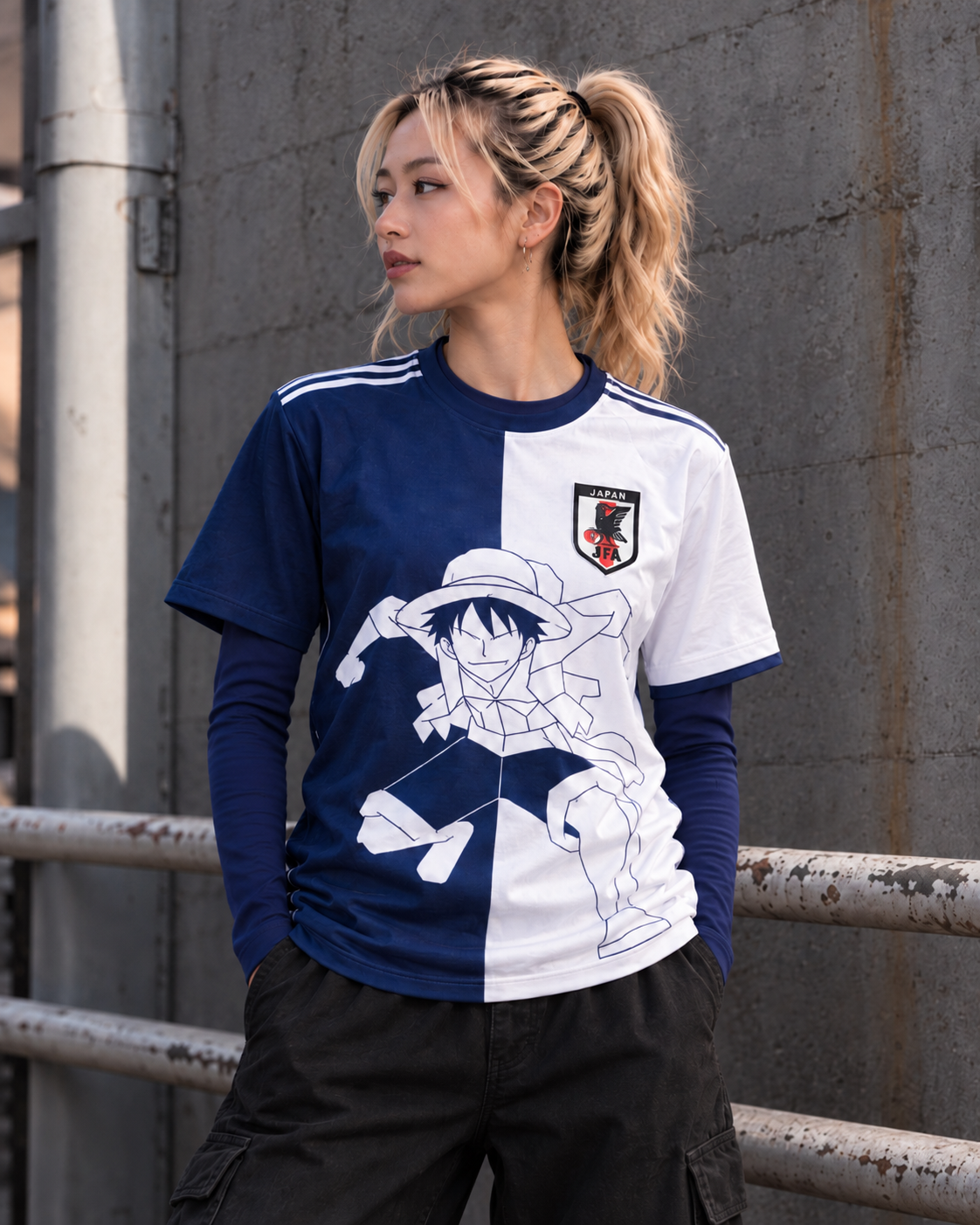 🏴‍☠️ Luffy Bicolore – Japan Edition 🇯🇵