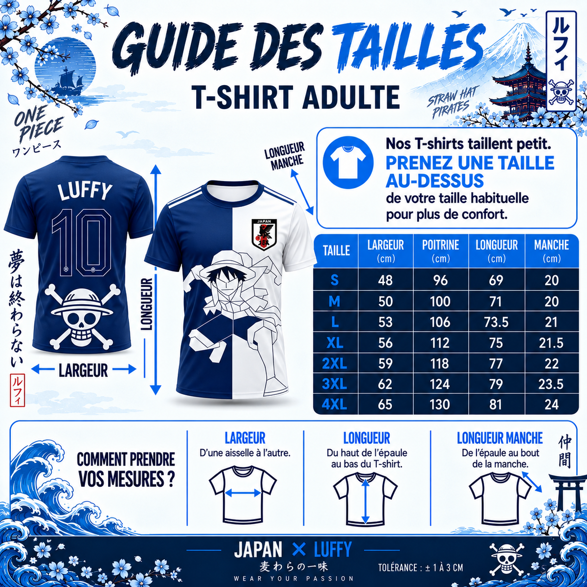 🏴‍☠️ Luffy Bicolore – Japan Edition 🇯🇵