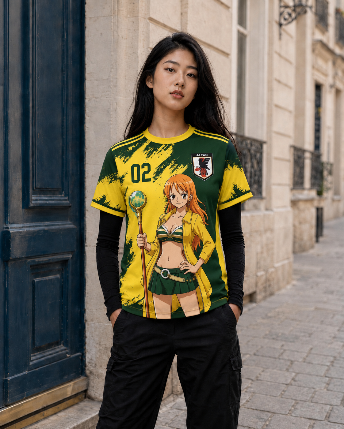 🏴‍☠️ Nami Vert Jaune – Japan Edition 🇯🇵