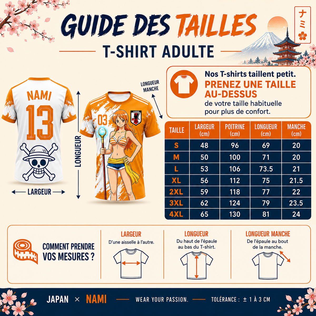 🏴‍☠️ Nami Orange – Japan Edition 🇯🇵