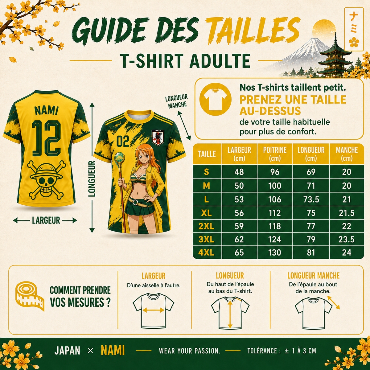 🏴‍☠️ Nami Vert Jaune – Japan Edition 🇯🇵