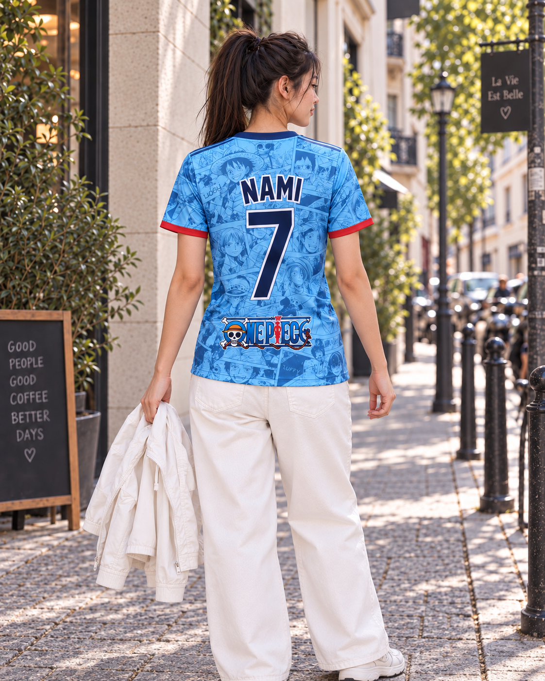 🏴‍☠️ Nami Dessin Bleu – Japan Edition 🇯🇵
