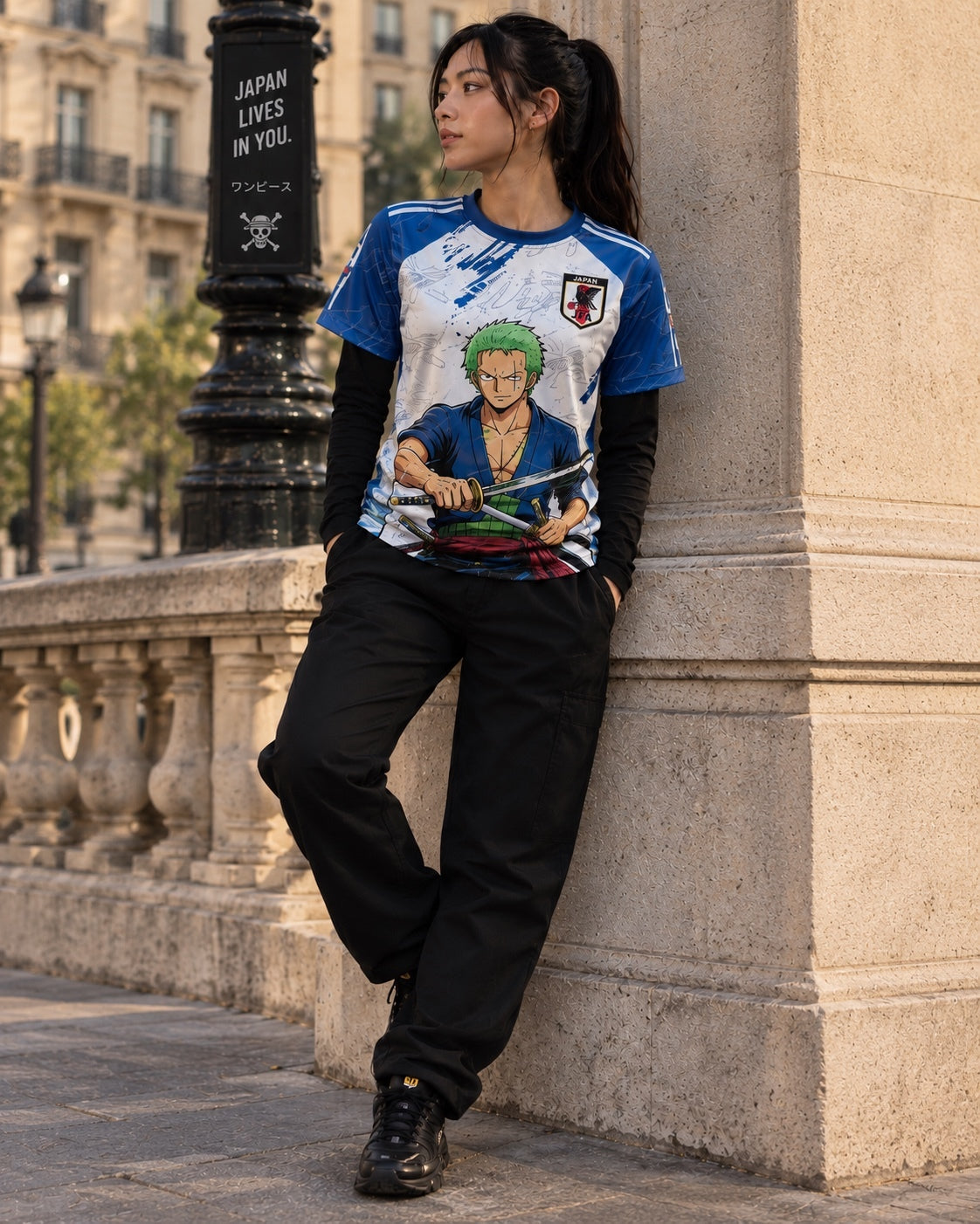 🏴‍☠️ Zoro Epée Bleu – Japan Edition 🇯🇵