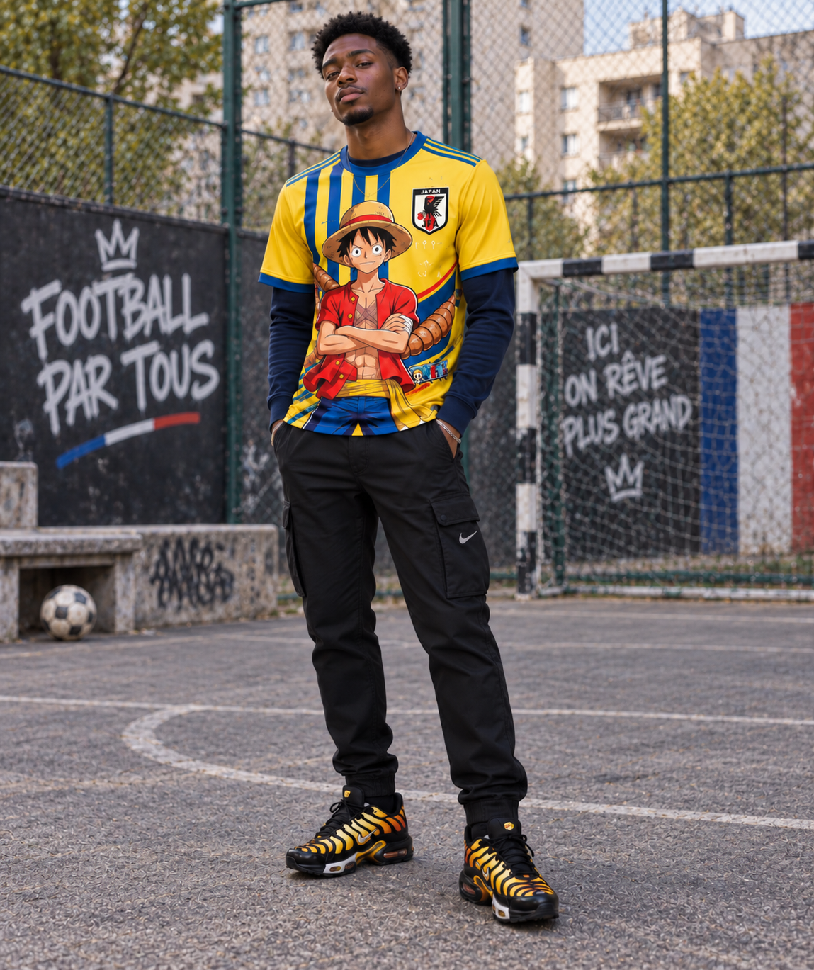Luffy X Football Edition⚽🏴‍☠️