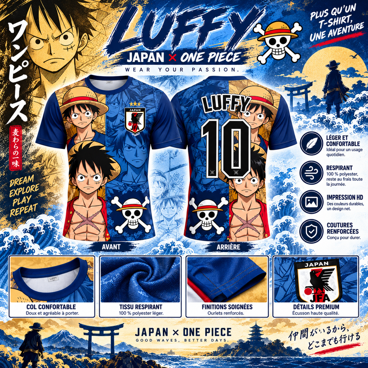 💎 Luffy Premium Duo – Japan Edition 🇯🇵