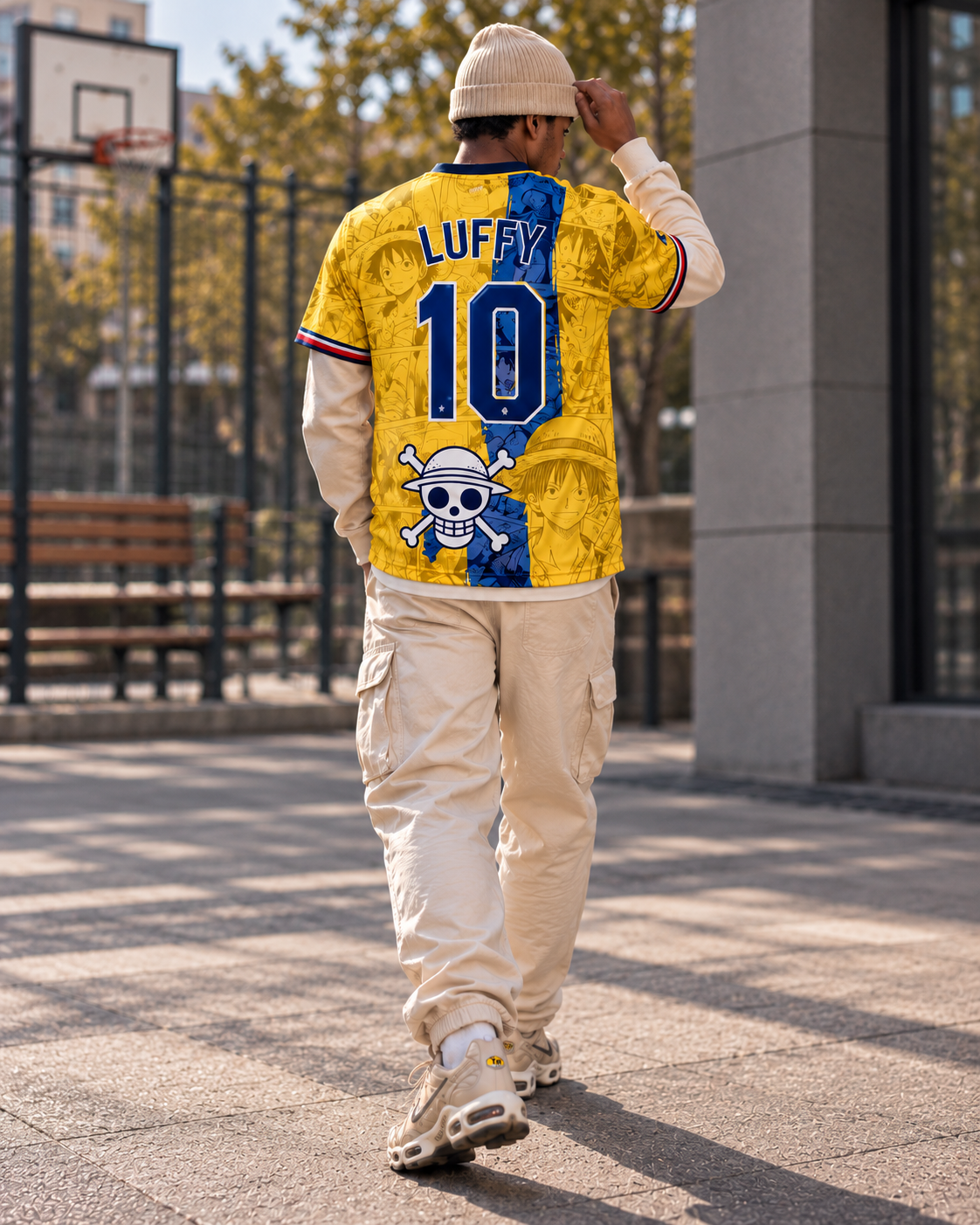 🏴‍☠️ Luffy Dessin Jaune – Japan Edition 🇯🇵