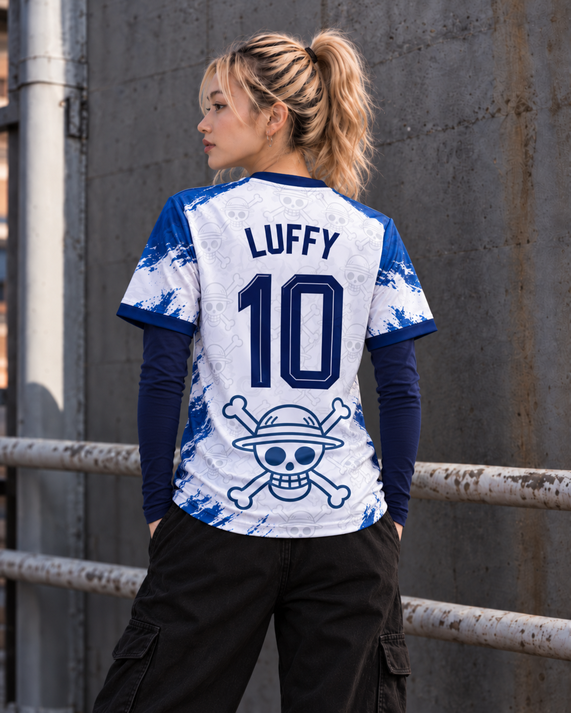 🏴‍☠️ Luffy Bleu – Japan Edition 🇯🇵