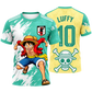 🏴‍☠️ Luffy Turquoise – Japan Edition 🇯🇵