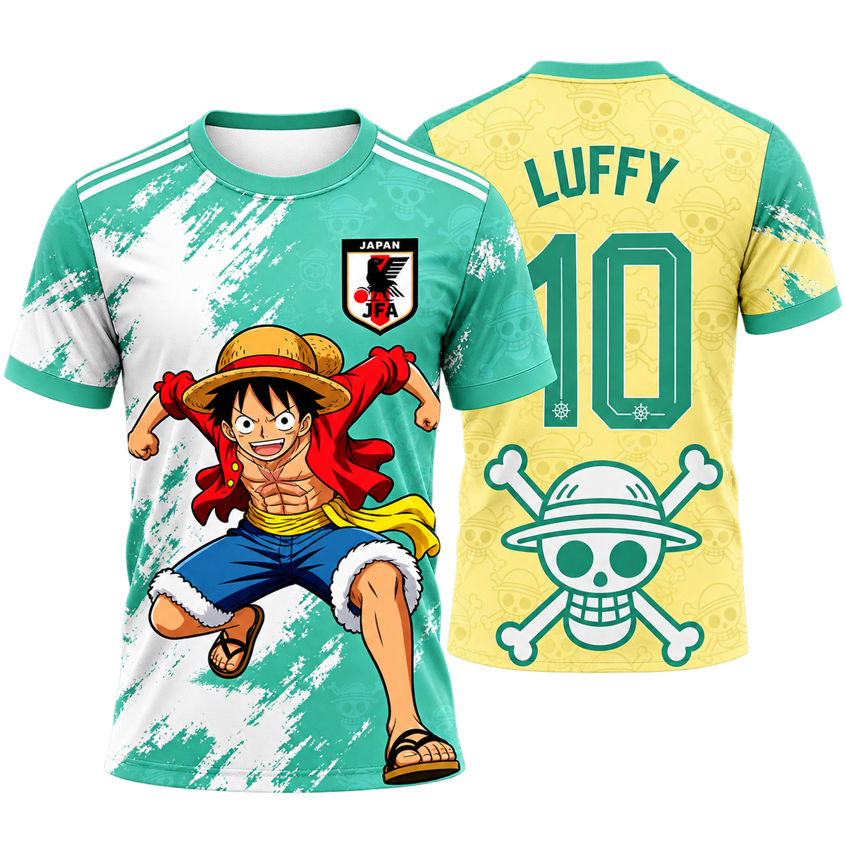 🏴‍☠️ Luffy Turquoise – Japan Edition 🇯🇵