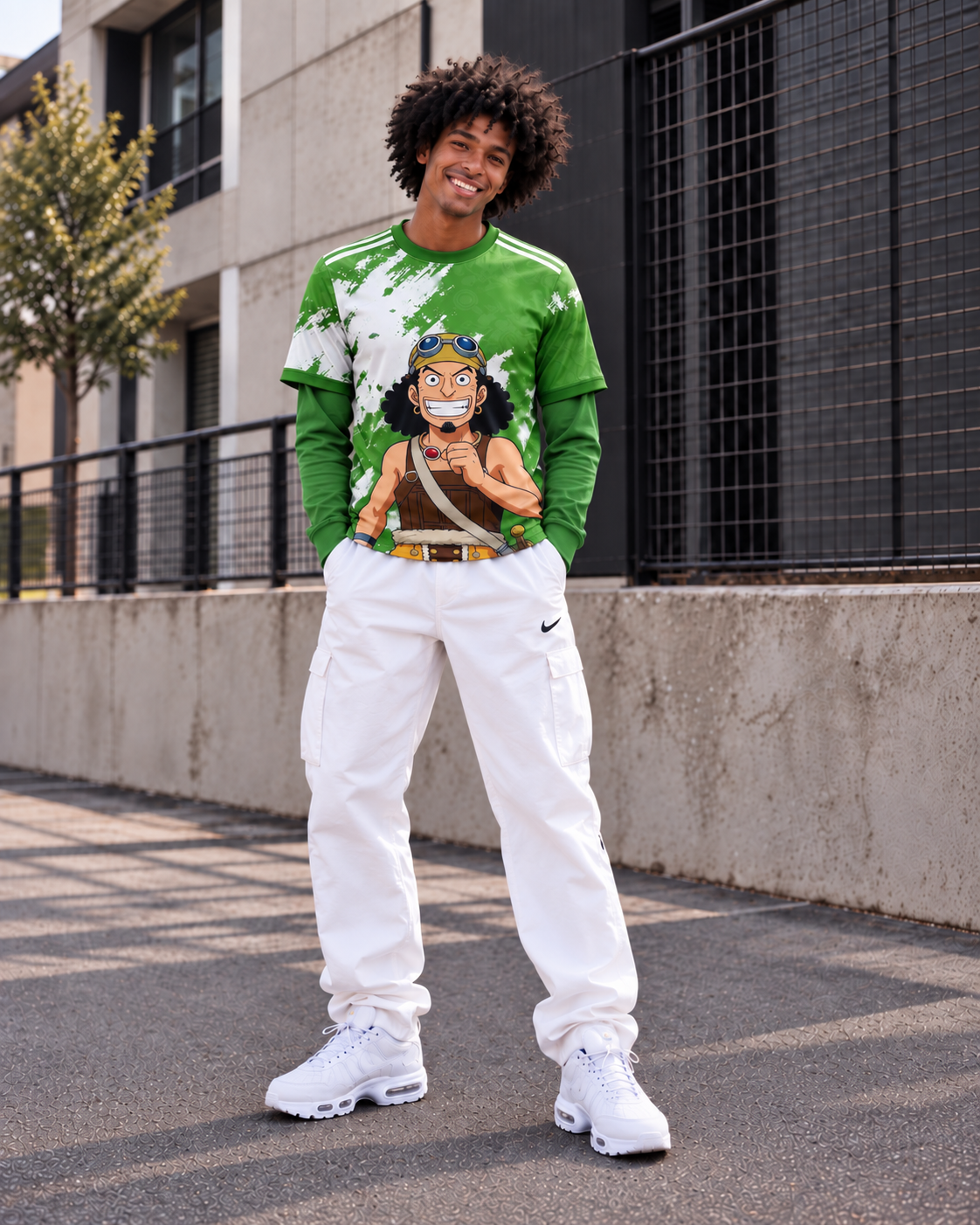 🏴‍☠️ Usopp Vert – Japan Edition 🇯🇵