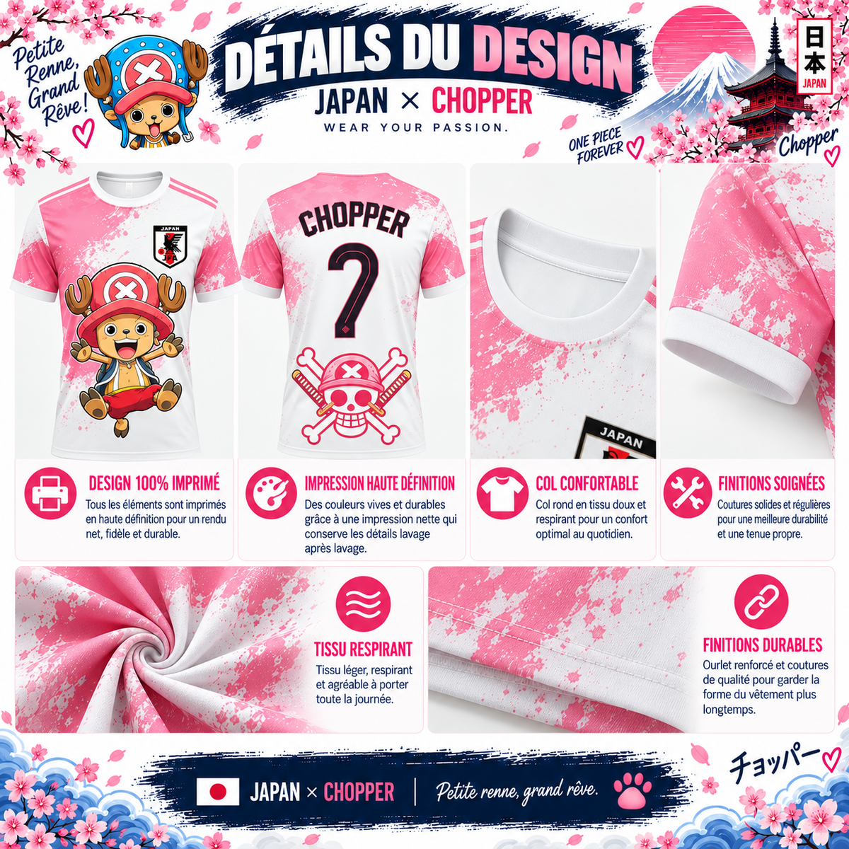 🏴‍☠️ Chopper Rose – Japan Edition 🇯🇵