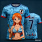 🏴‍☠️ Nami Dessin Bleu – Japan Edition 🇯🇵