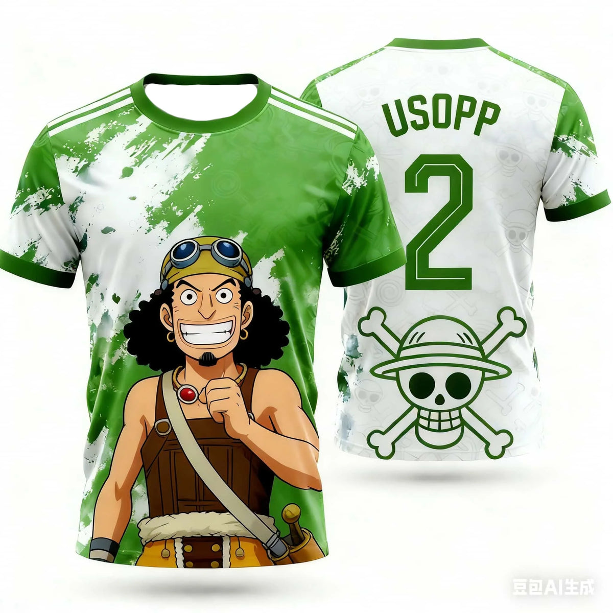 🏴‍☠️ Usopp Vert – Japan Edition 🇯🇵