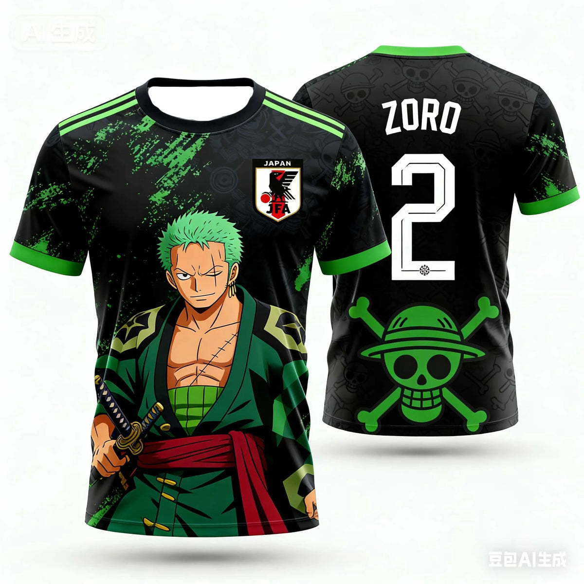 🏴‍☠️ Zoro Vert – Japan Edition 🇯🇵