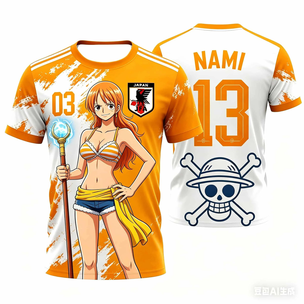 🏴‍☠️ Nami Orange – Japan Edition 🇯🇵